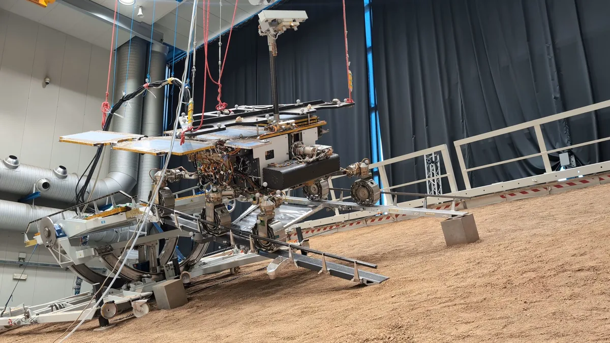 ExoMars Misyonunda Kritik Eşik: 'Amalia' Kızıl Gezegen İnişini Simüle Etti