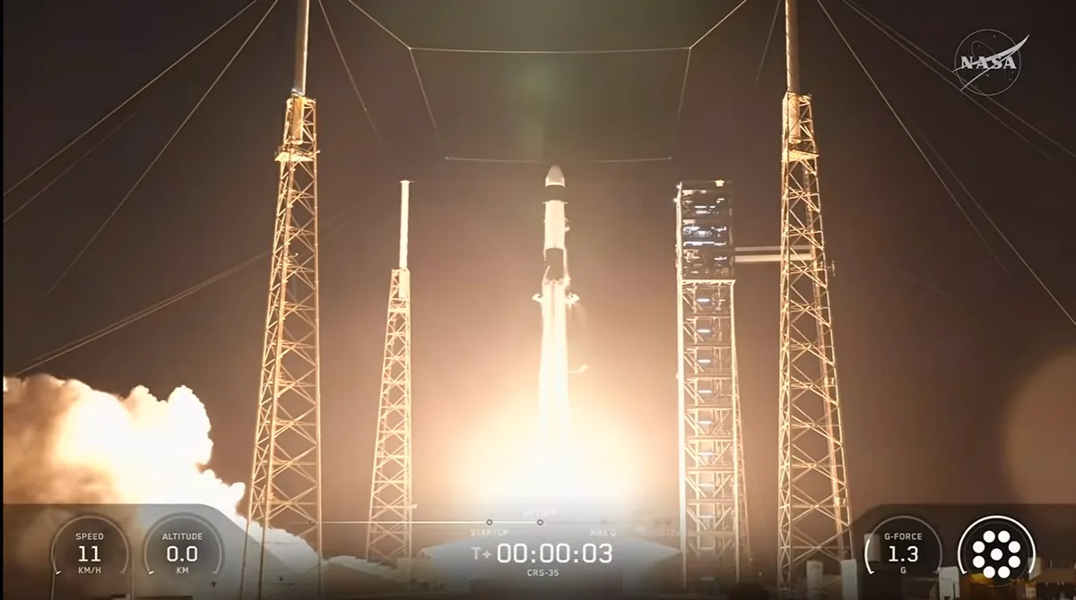 Yörünge Laboratuvarına Kritik Lojistik: SpaceX'in 35. İkmal Göreviyle ISS'e Yeni Nesil Deneyler Taşındı