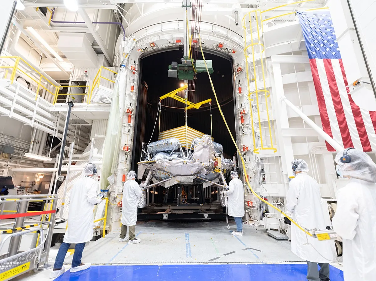 Griffin-1 Ay İniş Aracı NASA JPL’deki Kapsamlı Çevresel Testleri Başarıyla Tamamladı