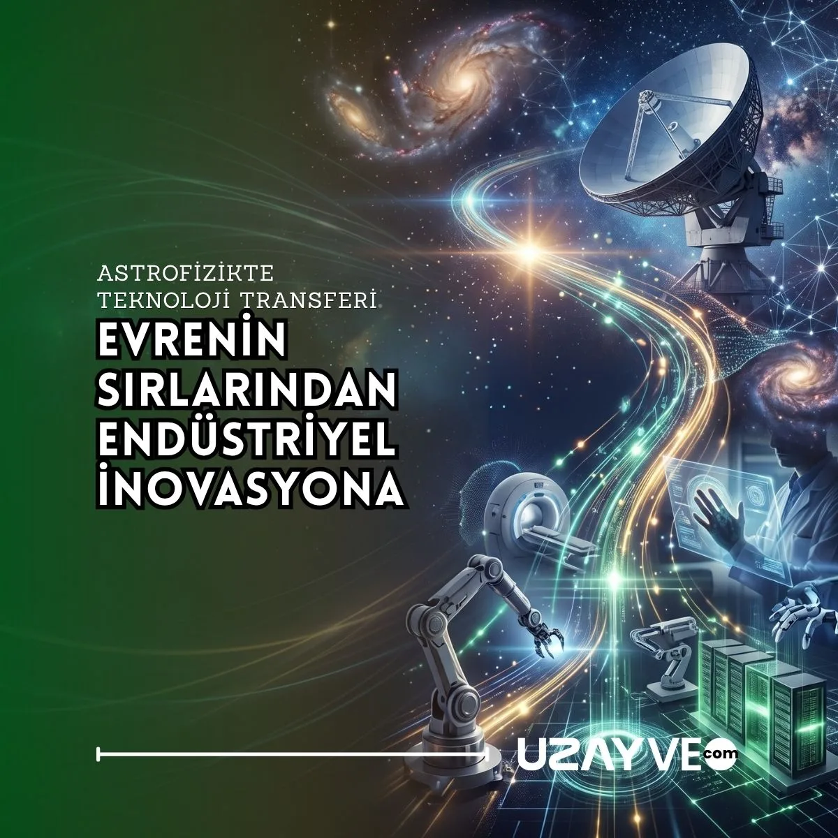 Astrofizikte Teknoloji Transferi: Evrenin Sırlarından Endüstriyel İnovasyona