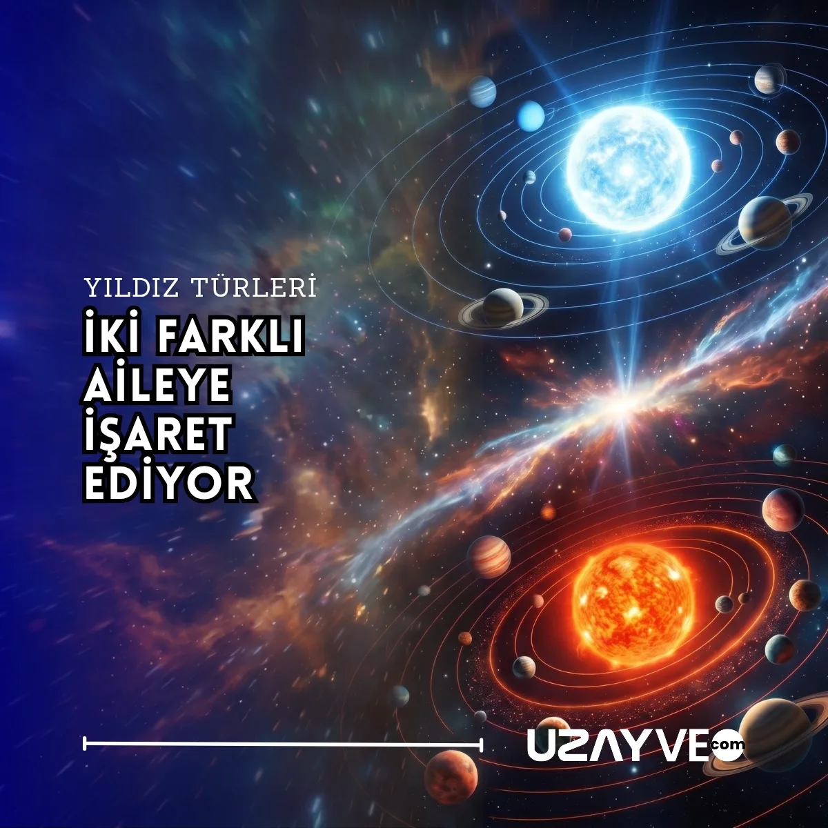 Ötegezegen Sistemlerinde Mimari Ayrım: Yıldız Türleri İki Farklı Aileye İşaret Ediyor