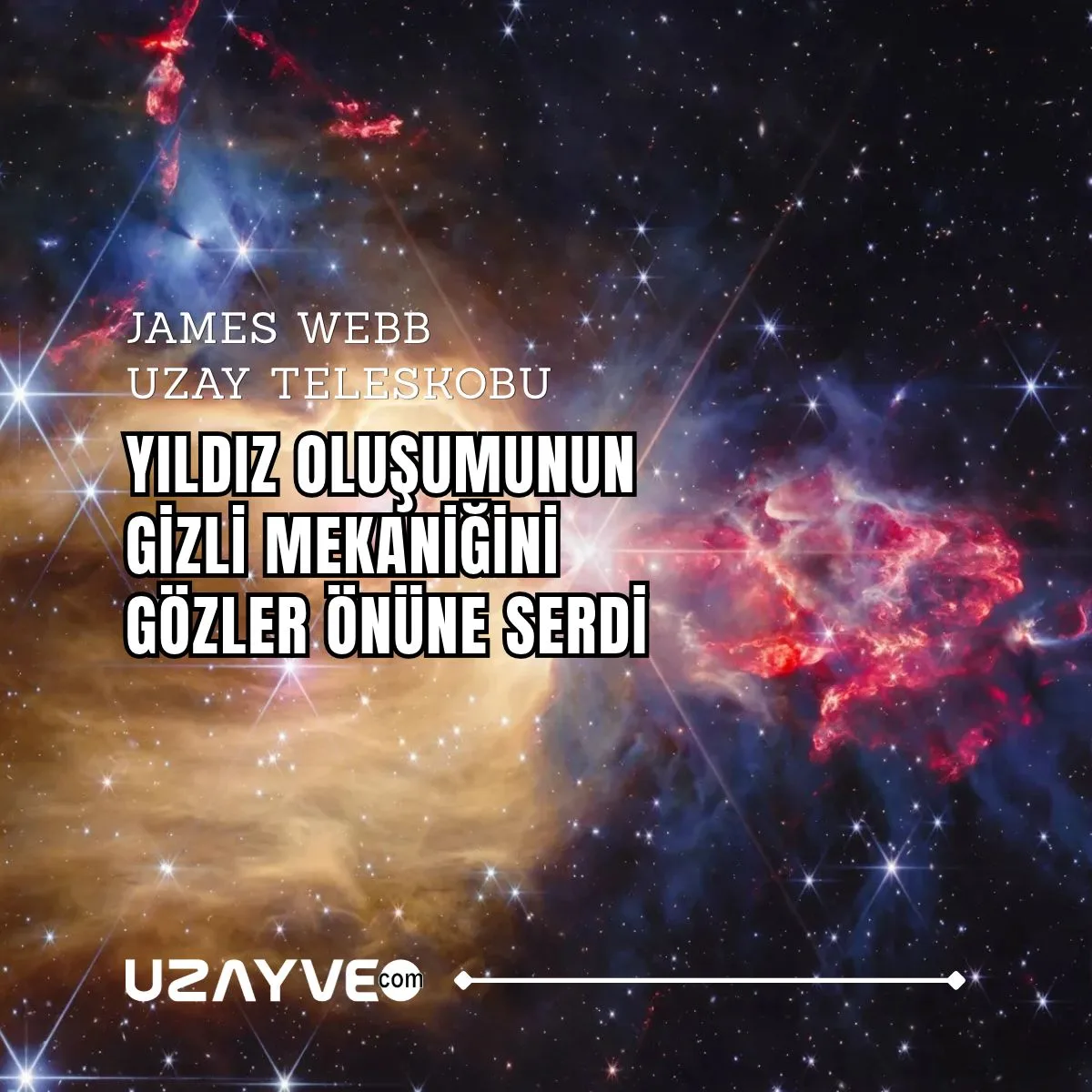 James Webb Uzay Teleskobu Yıldız Oluşumunun Gizli Mekaniğini Gözler Önüne Serdi