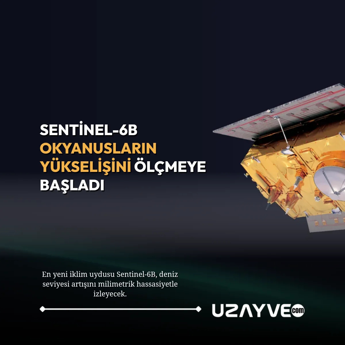 Karasal İklimin Hassas Bekçisi: Sentinel-6B Göreve Başladı