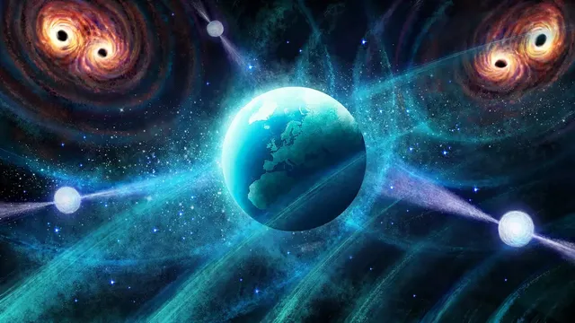 Karanlık Yıldızların Gizemi Çözülüyor mu? Pulsar Zamanlama Dizileri Evrenin En Büyük Sırrını Aralıyor
