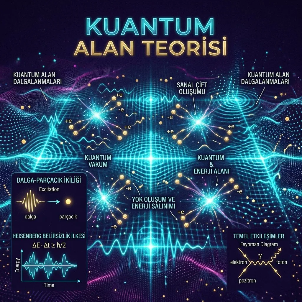 KUANTUM ALAN TEORİSİ: GERÇEKLİĞİN GÖRÜNMEZ DOKUSU