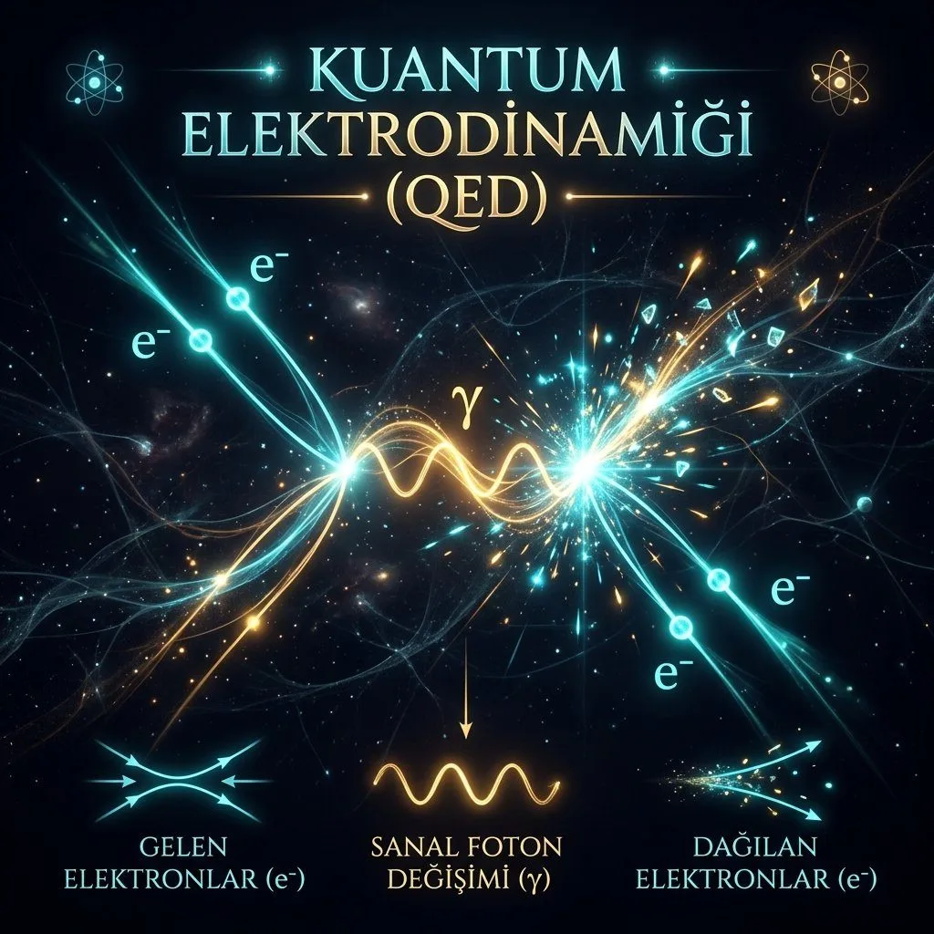 KUANTUM ELEKTRODİNAMİĞİ (QED): IŞIK VE MADDENİN KUSURSUZ DANSI