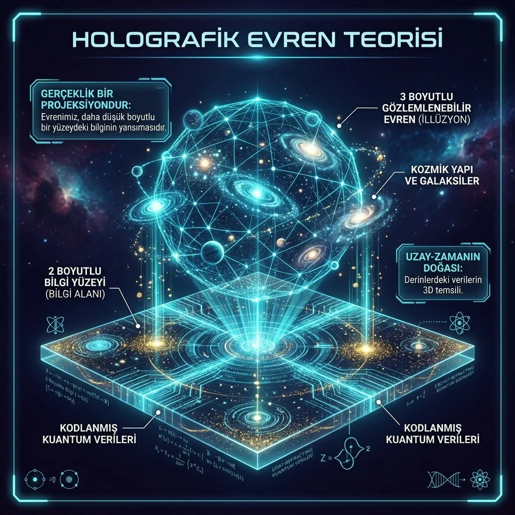 HOLOGRAFİK EVREN TEORİSİ: 3 BOYUTLU BİR İLLÜZYONDA MI YAŞIYORUZ?