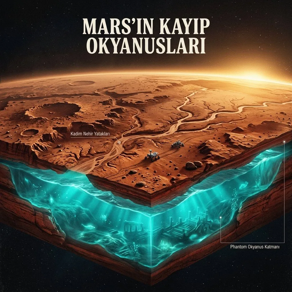 MARS'IN KAYIP OKYANUSLARI: KIZIL GEZEGEN NASIL KURUDU?