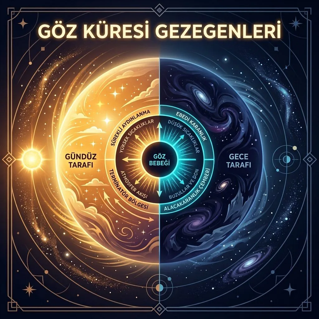 GÖZ KÜRESİ GEZEGENLERİ: BİR YÜZÜ ATEŞ, DİĞER YÜZÜ BUZ OLAN DÜNYALAR