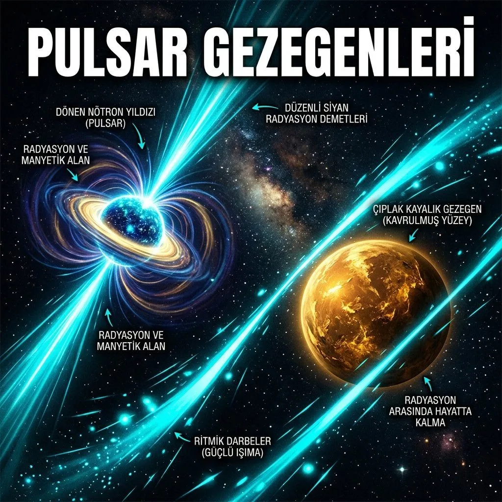 PULSAR GEZEGENLERİ: ZOMBİ YILDIZLARIN ETRAFINDA DÖNEN ÖLÜDÜNYALAR