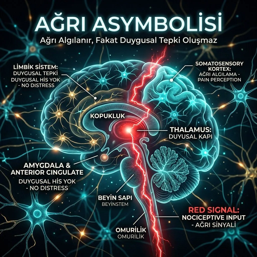 HİSSEDEN AMA UMURSAMAYAN VÜCUT: AĞRI ASYMBOLİSİ PARADOKSU