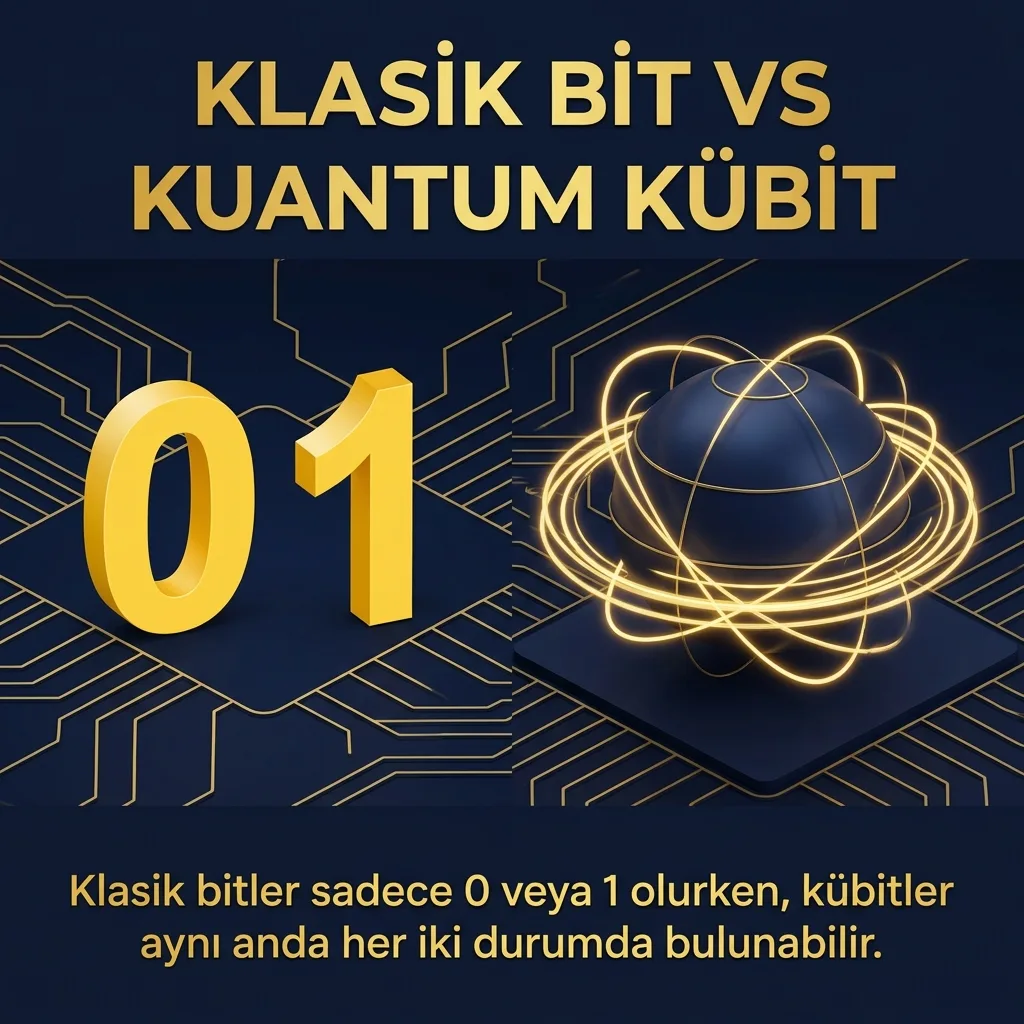 Kuantum Bilgisayarlar: Klasik Bitlerin Ötesinde Hesaplama Devrimi