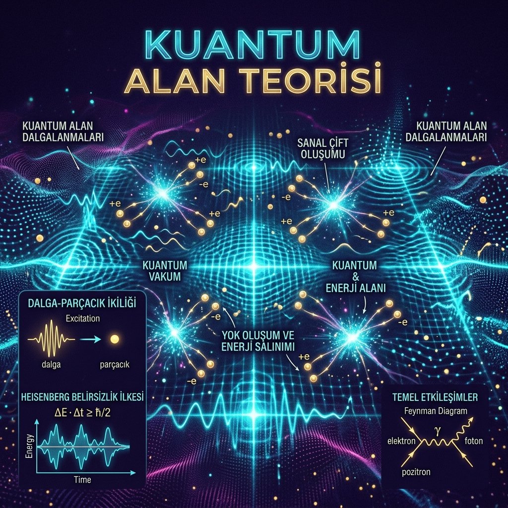 KUANTUM ALAN TEORİSİ: GERÇEKLİĞİN GÖRÜNMEZ DOKUSU