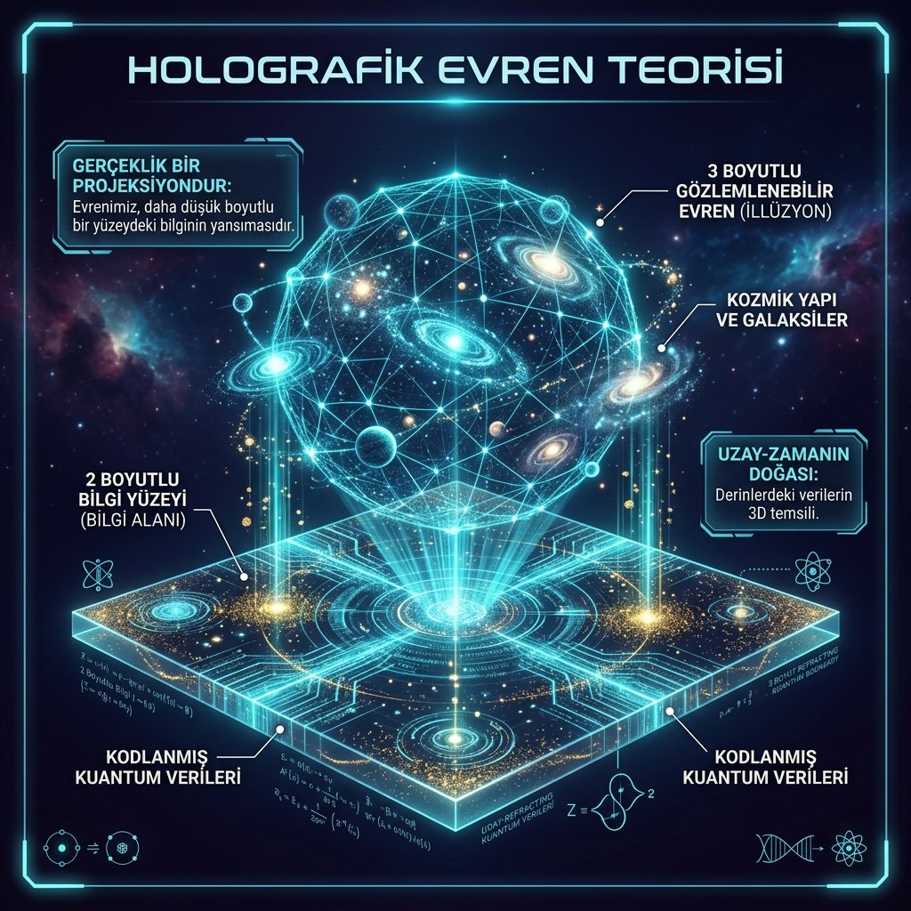 HOLOGRAFİK EVREN TEORİSİ: 3 BOYUTLU BİR İLLÜZYONDA MI YAŞIYORUZ?