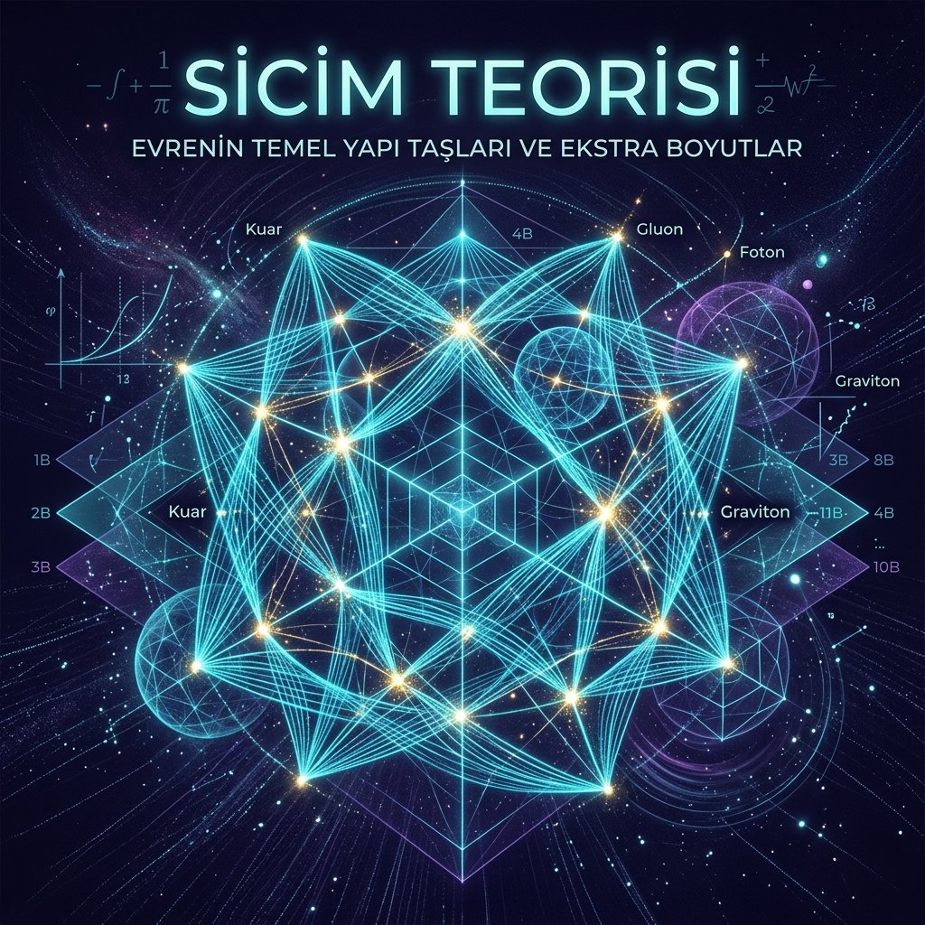 SİCİM TEORİSİ: EVRENİN KOZMİK SENFONİSİ VE HER ŞEYİN TEORİSİ