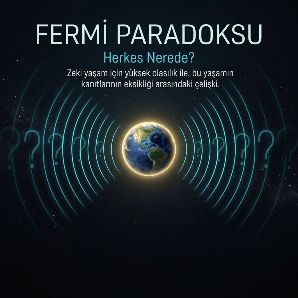 FERMİ PARADOKSU: TRİLYONLARCA GEZEGEN VAR, PEKİ HERKES NEREDE?