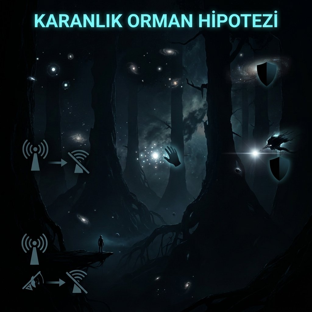 KARANLIK ORMAN HİPOTEZİ: UZAY NEDEN BU KADAR SESSİZ VE KORKUTUCU?