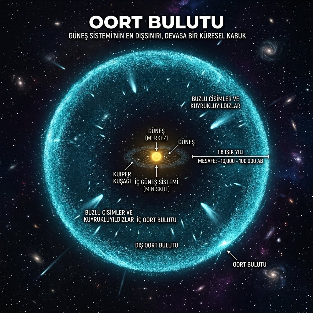 OORT BULUTU: GÜNEŞ SİSTEMİMİZİN GÖRÜNMEZ VE DEVASA SINIRI