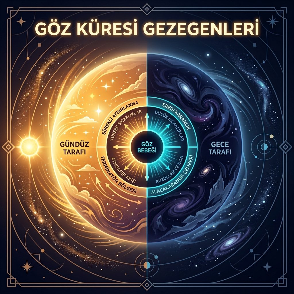 GÖZ KÜRESİ GEZEGENLERİ: BİR YÜZÜ ATEŞ, DİĞER YÜZÜ BUZ OLAN DÜNYALAR