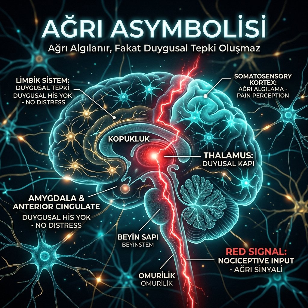 HİSSEDEN AMA UMURSAMAYAN VÜCUT: AĞRI ASYMBOLİSİ PARADOKSU